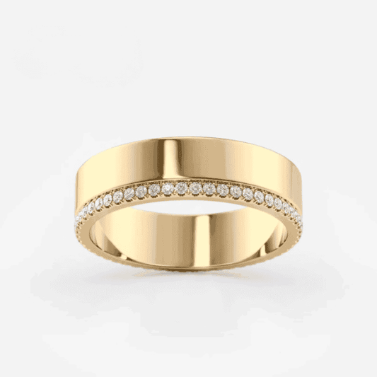 Diamond Accent Wedding Band