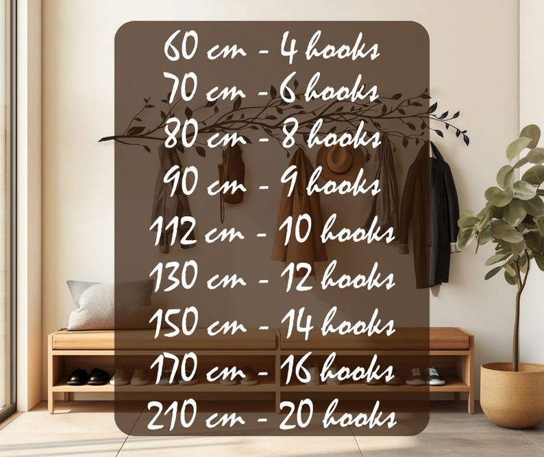 Large Tree Branch Metal Coat Rack: Modern Wall Mounted Organizer