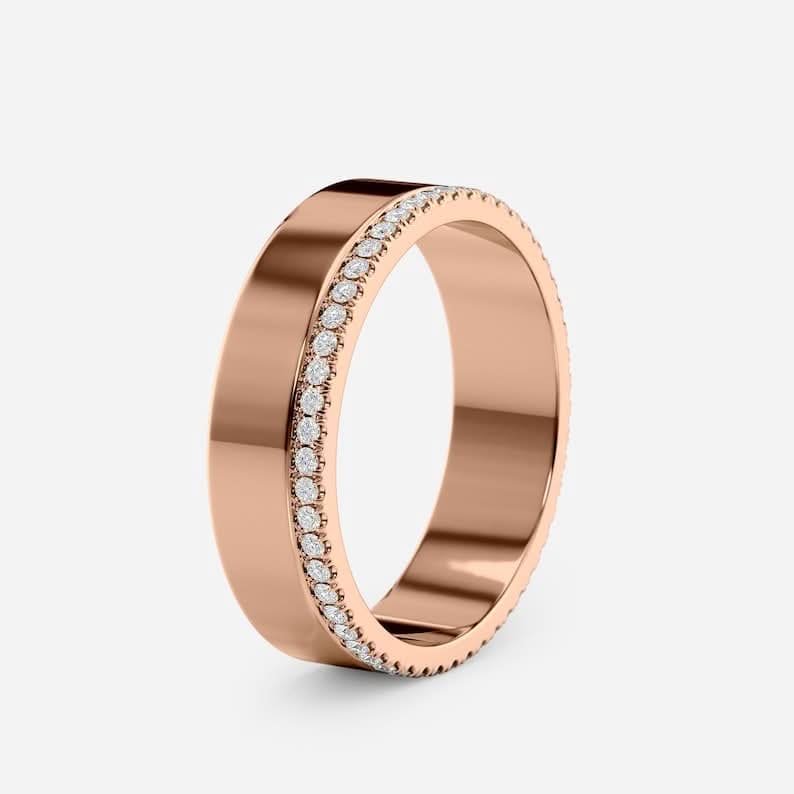 Diamond Accent Wedding Band