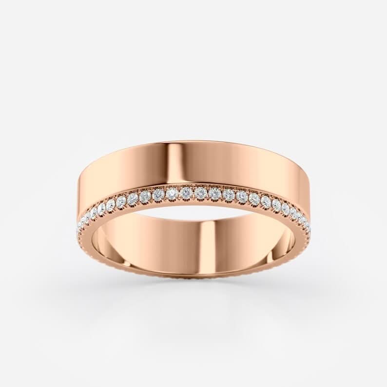 Diamond Accent Wedding Band