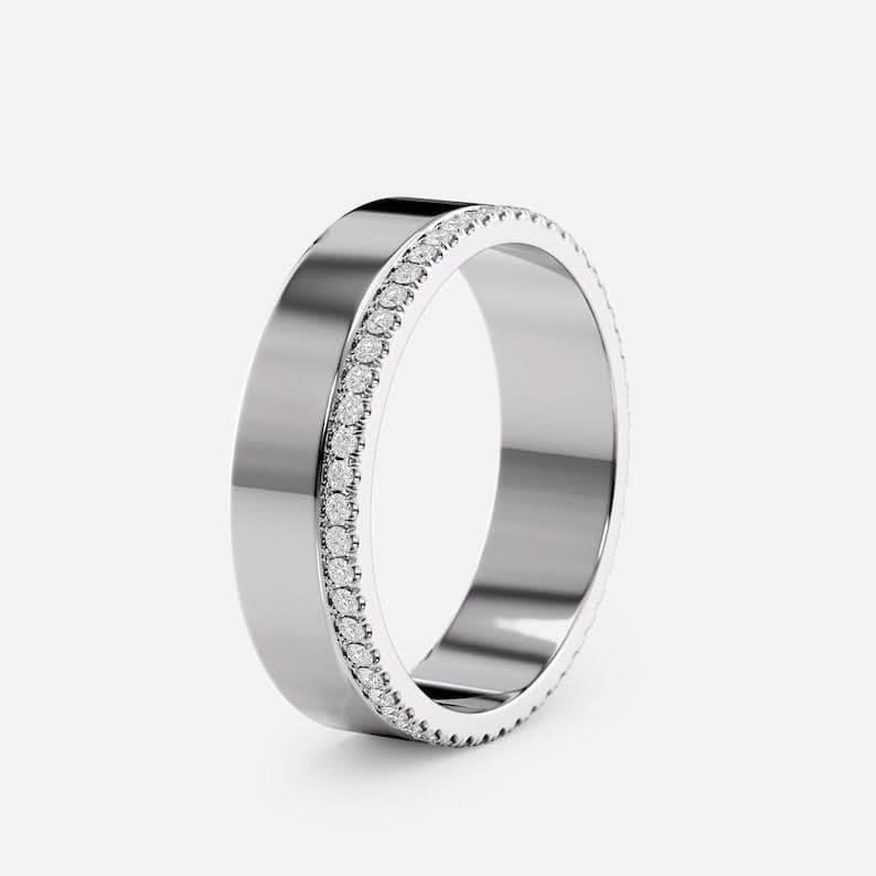 Diamond Accent Wedding Band