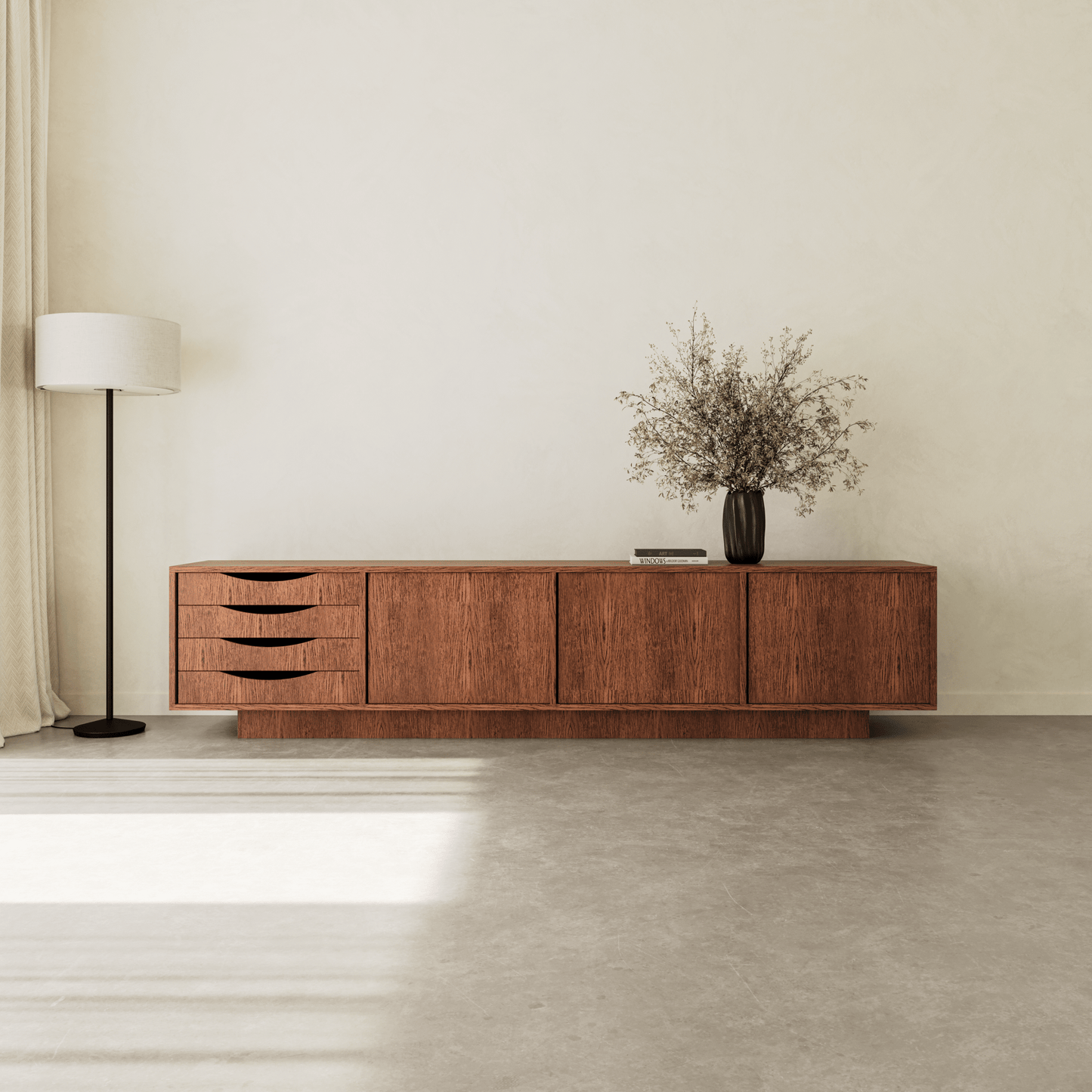 LONG BROWN Sideboard