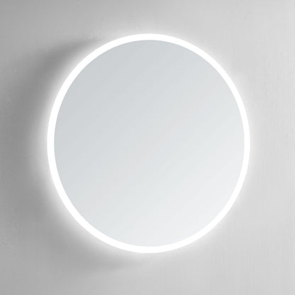 Luna Round Lighted Bathroom Vanity Mirror