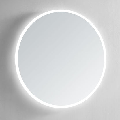 Luna Round Lighted Bathroom Vanity Mirror